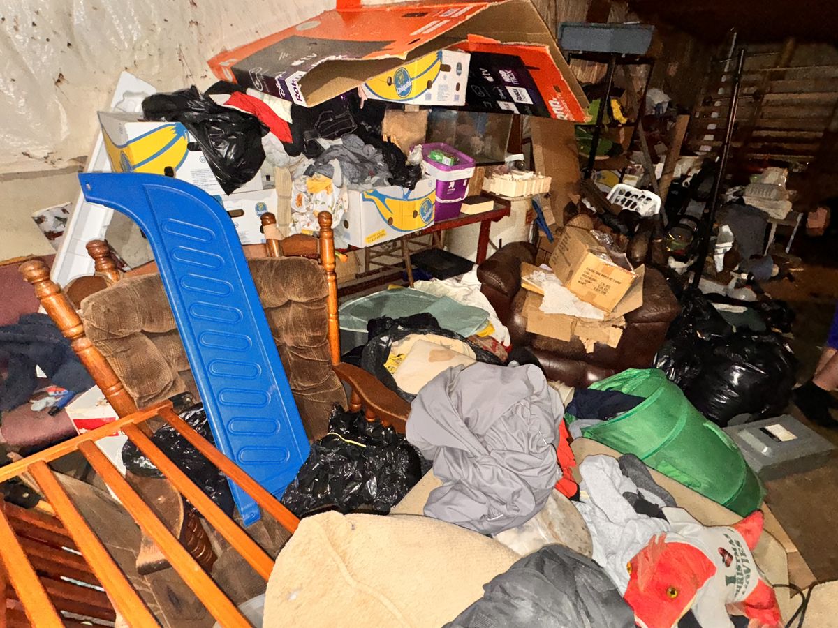 Basement cleanout job
